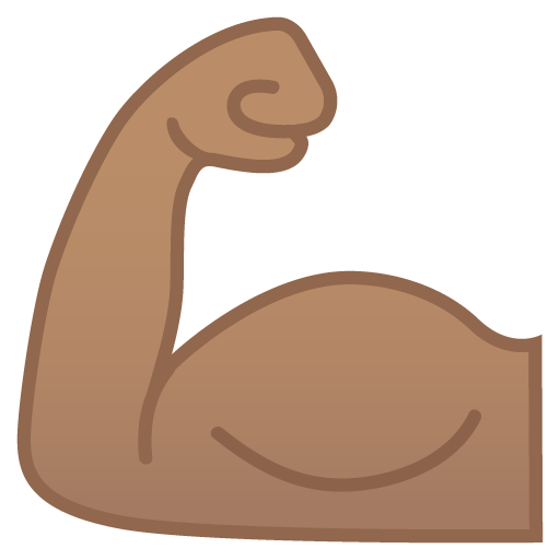 Flexed Biceps: Medium Skin Tone, the design in this release