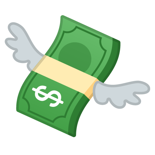 Money with Wings, the design in this release