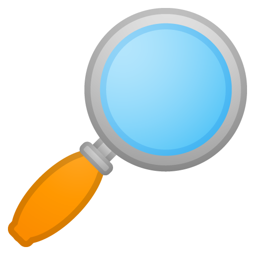 Magnifying Glass Tilted Right, the design in this release