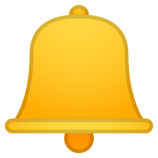 Bell as drawn by Google in Android 8.0