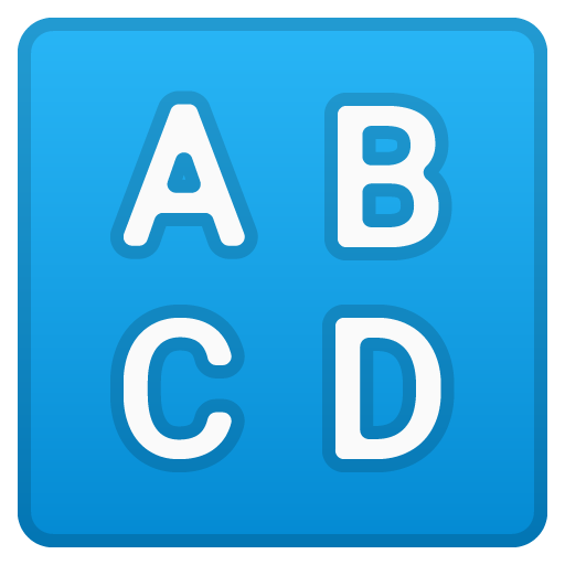 Input Latin Uppercase, the design in this release