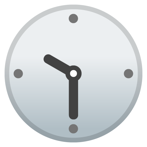 Ten-Thirty as drawn by Google in Android 8.0