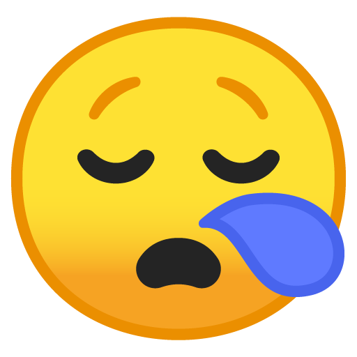 Rosto Sonolento as drawn by Google in Android 8.0