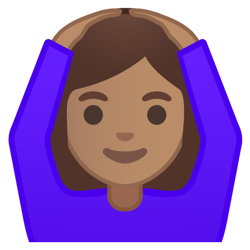 Person Gesturing OK: Medium Skin Tone, the design in this release