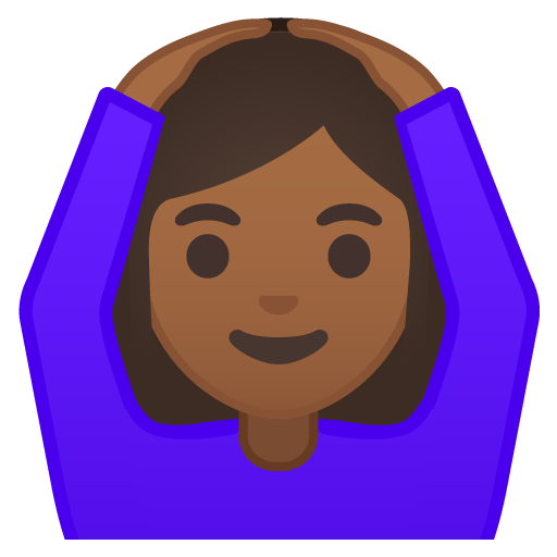 Woman Gesturing OK: Medium-Dark Skin Tone, the design in this release
