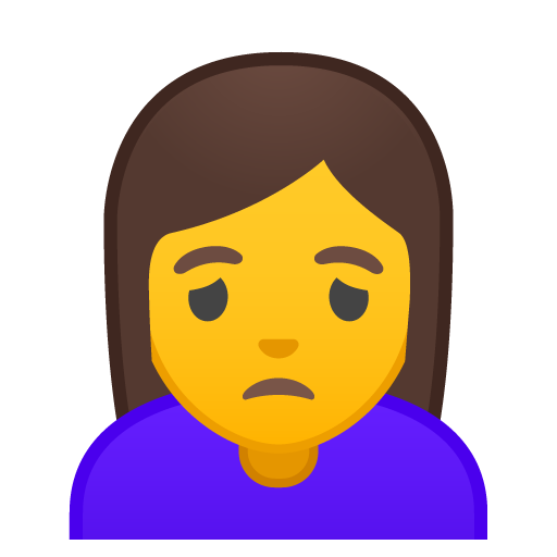 Person Frowning, the design in this release