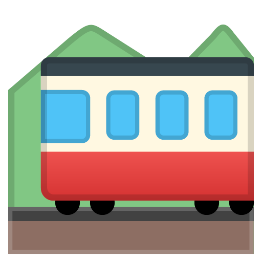 Mountain Railway, the design in this release