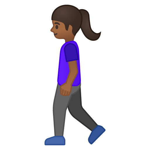 Woman Walking: Medium-Dark Skin Tone, the design in this release