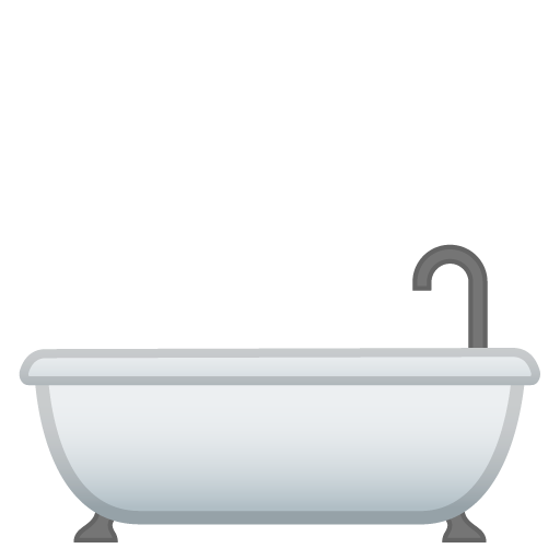 Bathtub as drawn by Google in Android 8.0