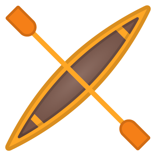Canoe as drawn by Google in Android 8.0