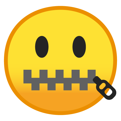 Zipper-Mouth Face, the design in this release