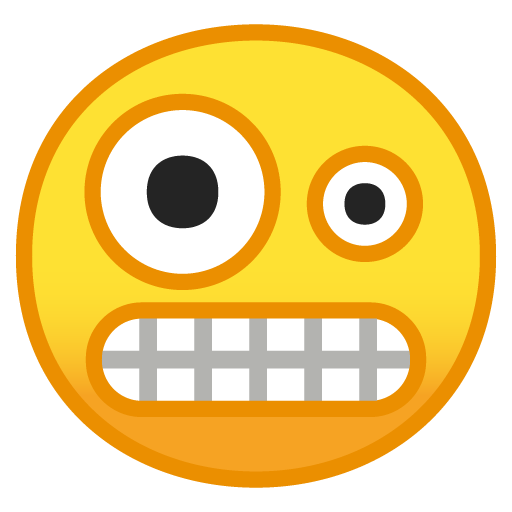 Zany Face as drawn by Google in Android 8.0