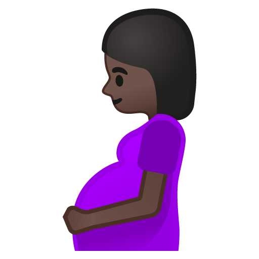 Pregnant Woman: Dark Skin Tone, the design in this release