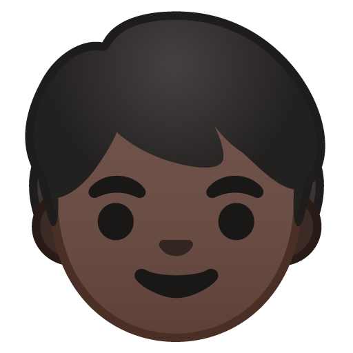 Child: Dark Skin Tone, the design in this release