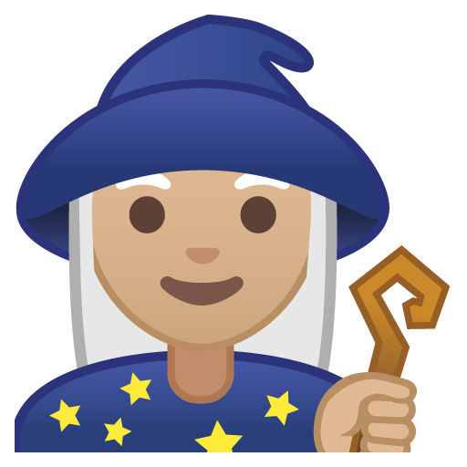 Mage: Medium-Light Skin Tone, the design in this release