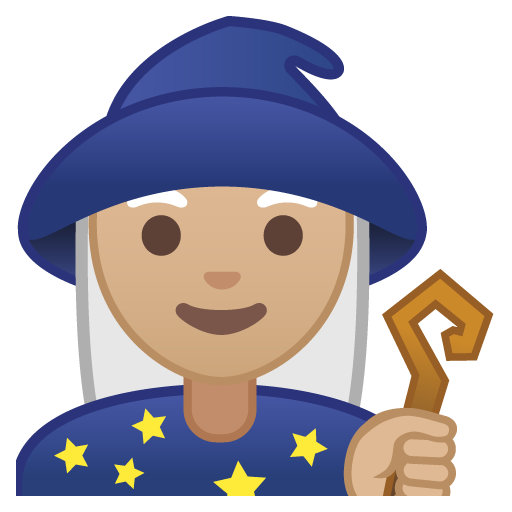 Woman Mage: Medium Skin Tone, the design in this release