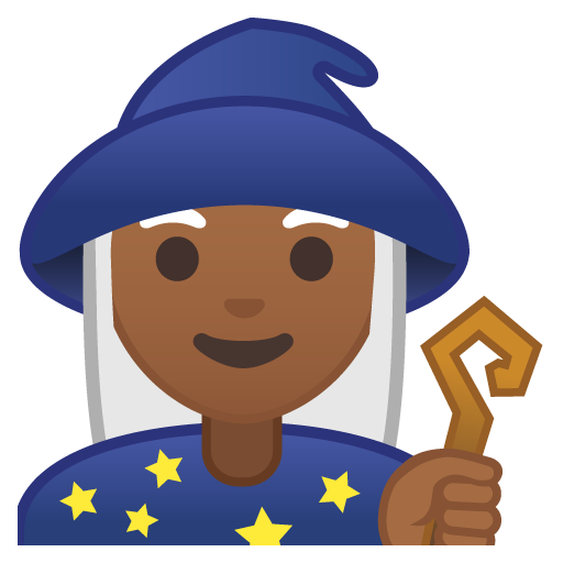 Mage: Medium-Dark Skin Tone, the design in this release