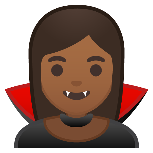 Woman Vampire: Medium-Dark Skin Tone, the design in this release