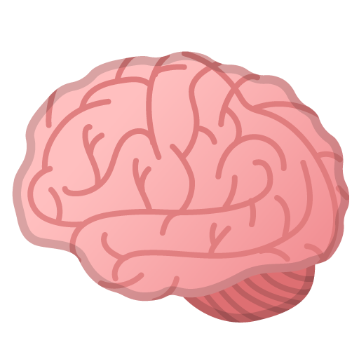Brain as drawn by Google in Android 8.0