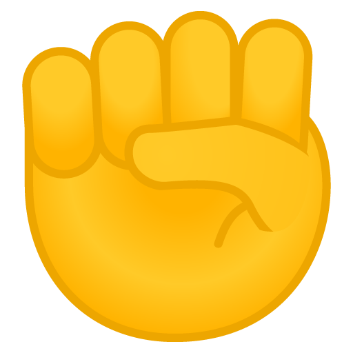 Raised Fist, the design in this release