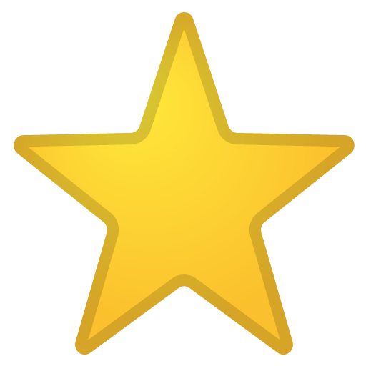 Star as drawn by Google in Android 8.0