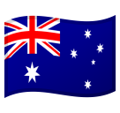 Flag: Australia as drawn by Google in Android 8.1