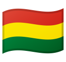 Flag: Bolivia as drawn by Google in Android 8.1