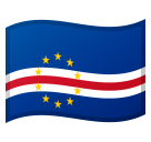 Flag: Cape Verde as drawn by Google in Android 8.1