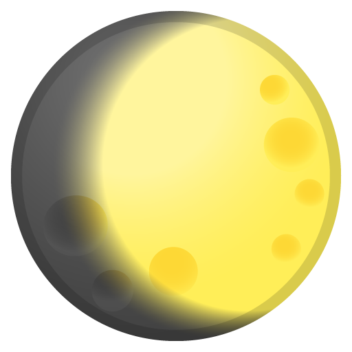 Waxing Gibbous Moon, the previous design