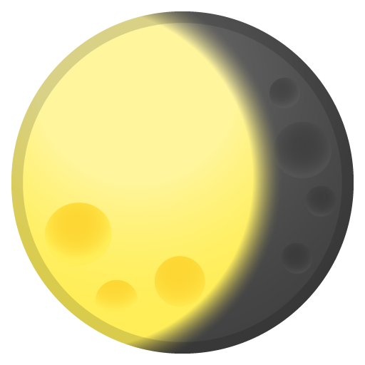 Waning Gibbous Moon, the previous design