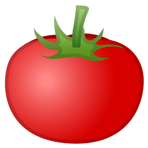 Tomato as drawn by Google in Android 8.1