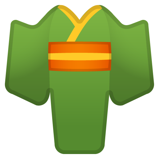 Kimono as drawn by Google in Android 8.1