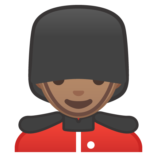Man Guard: Medium Skin Tone, the previous design