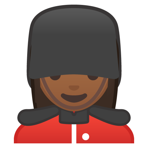 Woman Guard: Medium-Dark Skin Tone, the previous design