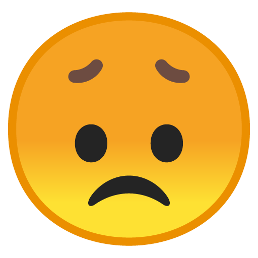 Disappointed Face, the previous design