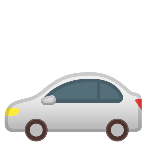 Automobile as drawn by Google in Android 8.1