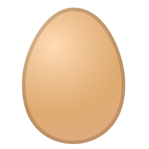 卵 as drawn by Google in Android 8.1