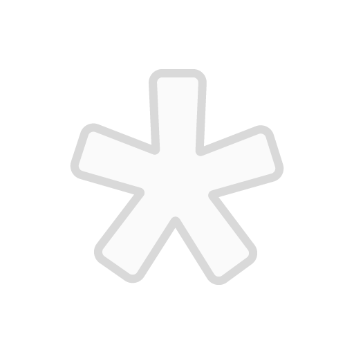 Asterisk as drawn by Google in Android 8.1