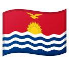 Flag: Kiribati as drawn by Google in Android 9.0