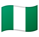 Flag: Nigeria as drawn by Google in Android 9.0