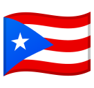 Flag: Puerto Rico as drawn by Google in Android 9.0