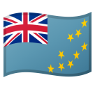 Flag: Tuvalu as drawn by Google in Android 9.0