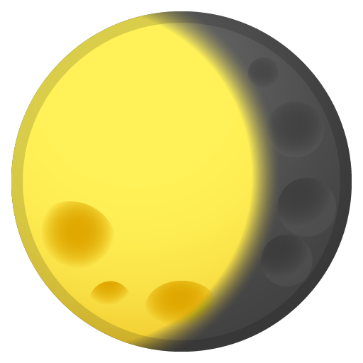Waning Gibbous Moon, the design in this release