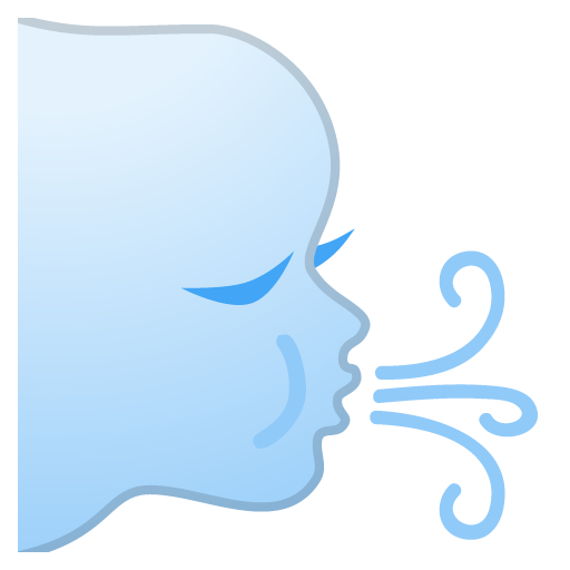 Wind Face as drawn by Google in Android 9.0