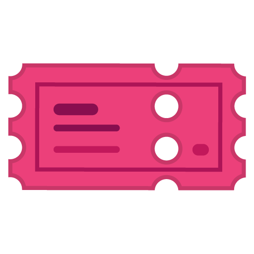 Ticket as drawn by Google in Android 9.0