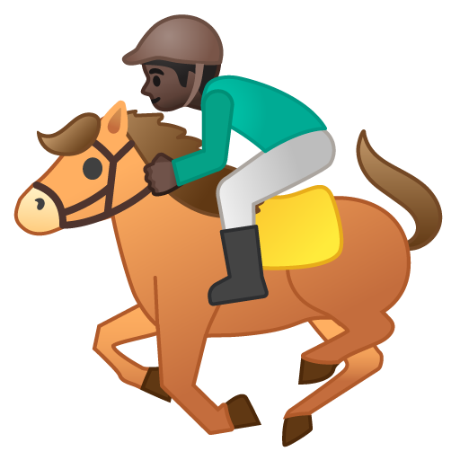 Horse Racing: Dark Skin Tone, the previous design