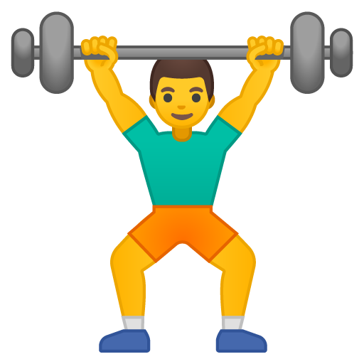 Person Lifting Weights, the previous design