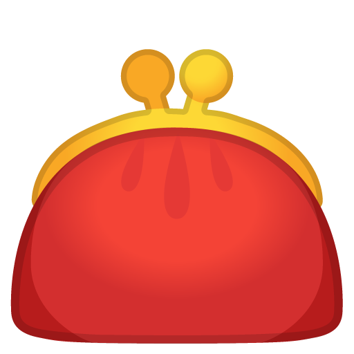 Purse as drawn by Google in Android 9.0