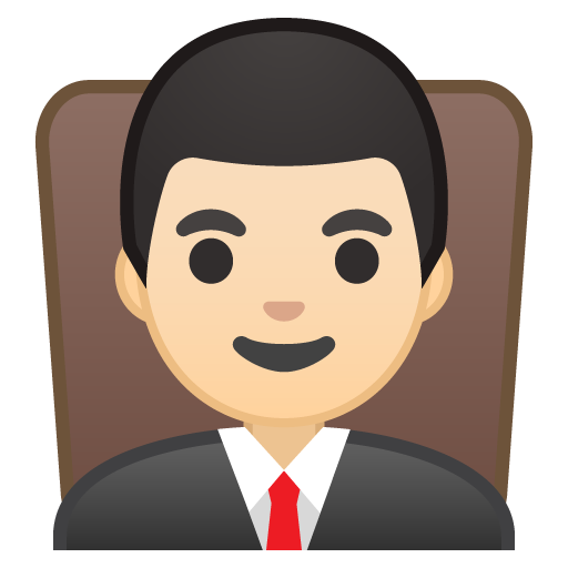 Man Judge: Light Skin Tone, the previous design