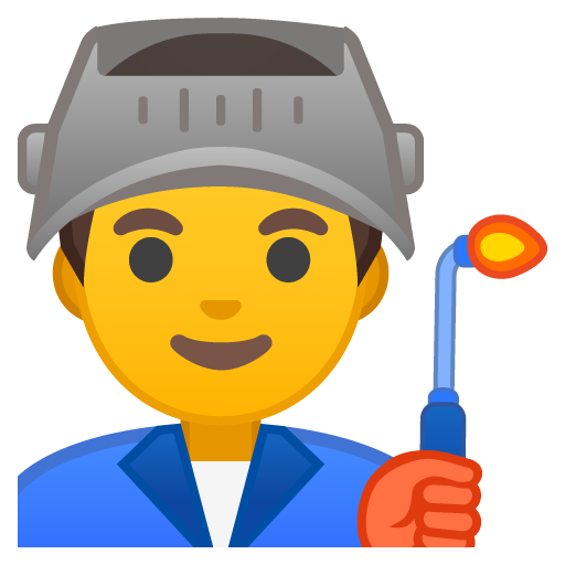 Man Factory Worker, the previous design